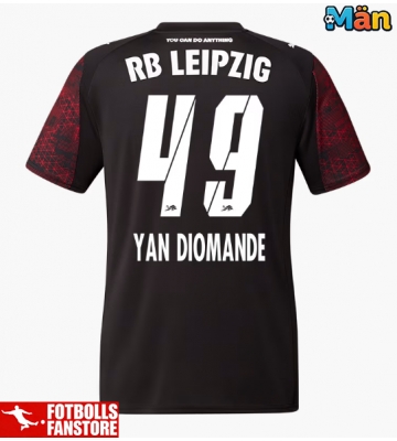 RB Leipzig Yan Diomande #49 Tredje Tröja 2025-26 Kortärmad